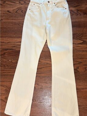 SLVRLAKE Cream Denim Jeans